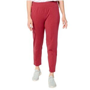 AnyBody Regular Cozy Knit Ankle Pant Size Large Elastic Waist Relaxed Loungewear